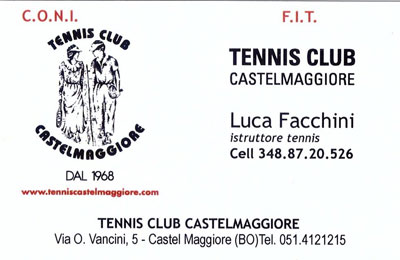 1 Dati Luca Facchini istruttore Tennis