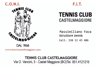 3 Dati Massimiliano fava tennis
