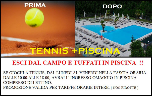 tennis piscina
