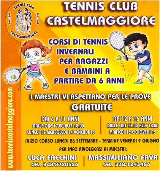 tennis ragazzi 2016
