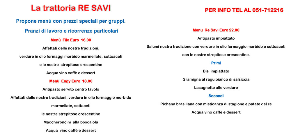 vari-menu-per-gruppi